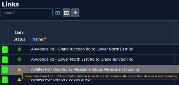 Data Quality Warnings for Links and Routes_1