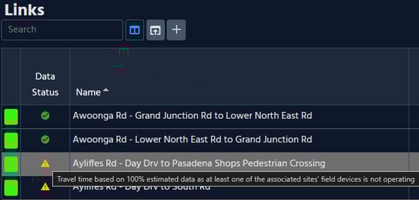 Data Quality Warnings for Links and Routes_1